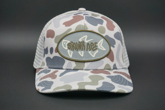 Brackish & Smoke Camo Trucker Hat