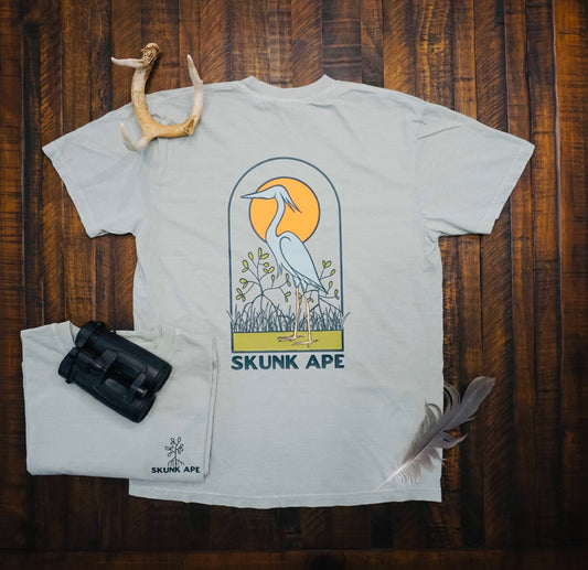 Great Blue Heron Tee