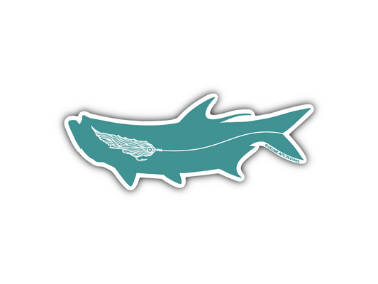 Tarpon Fly Sticker