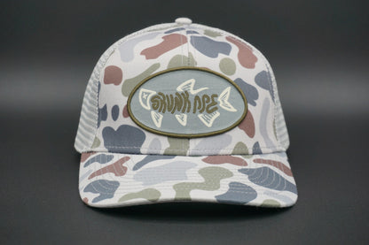 Brackish & Smoke Camo Trucker Hat