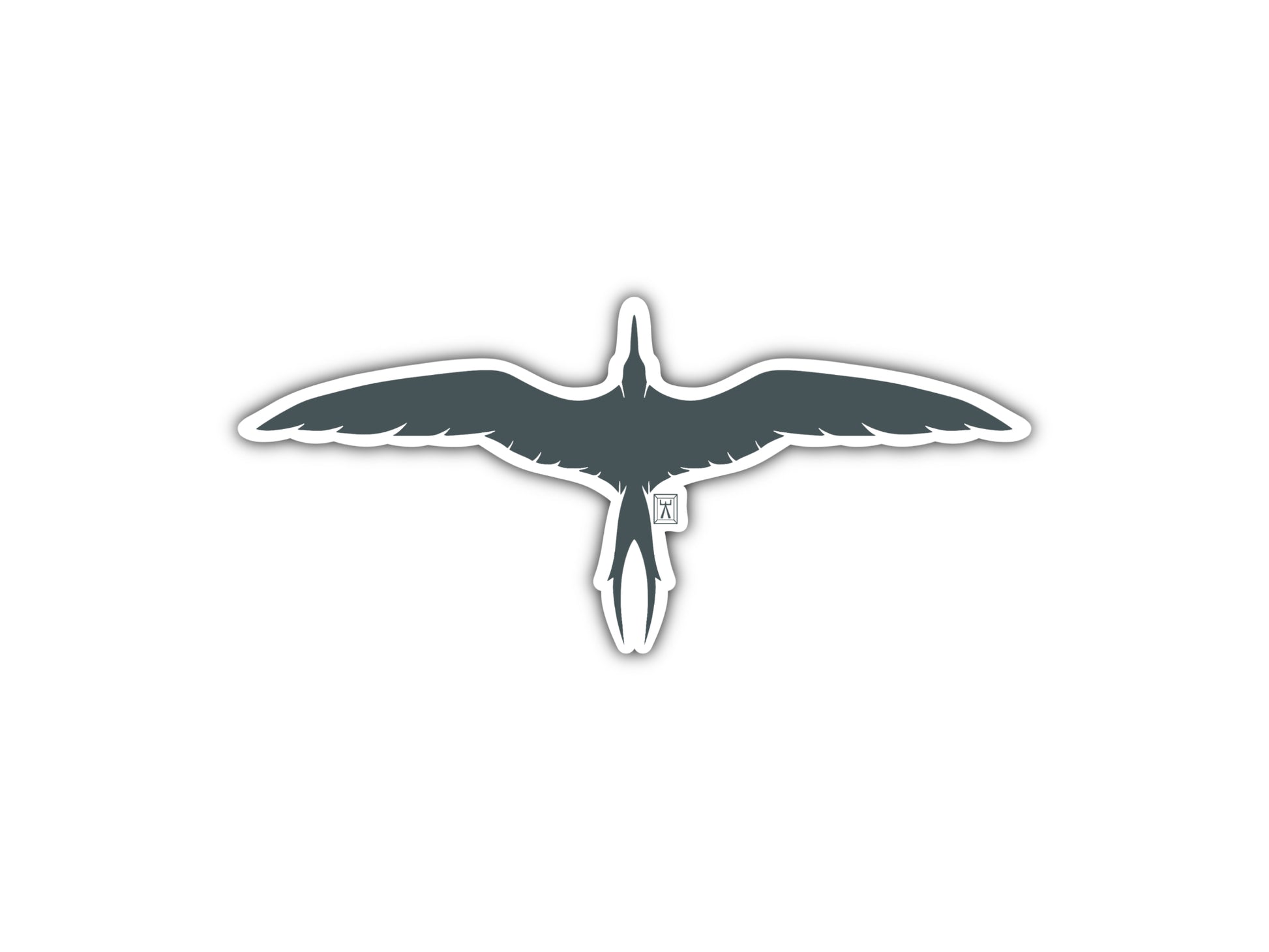 Sample of frigatebird sticker