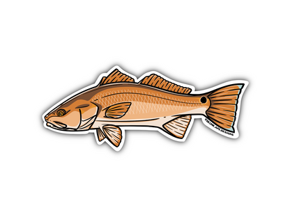 Redfish Sticker